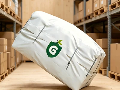 Almacenamiento de capullo hermético de granos de café verde