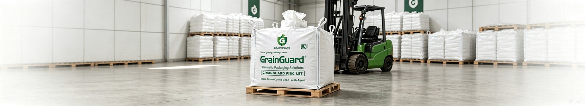 Bolsa grande hermética de Fibc para grano de café verde