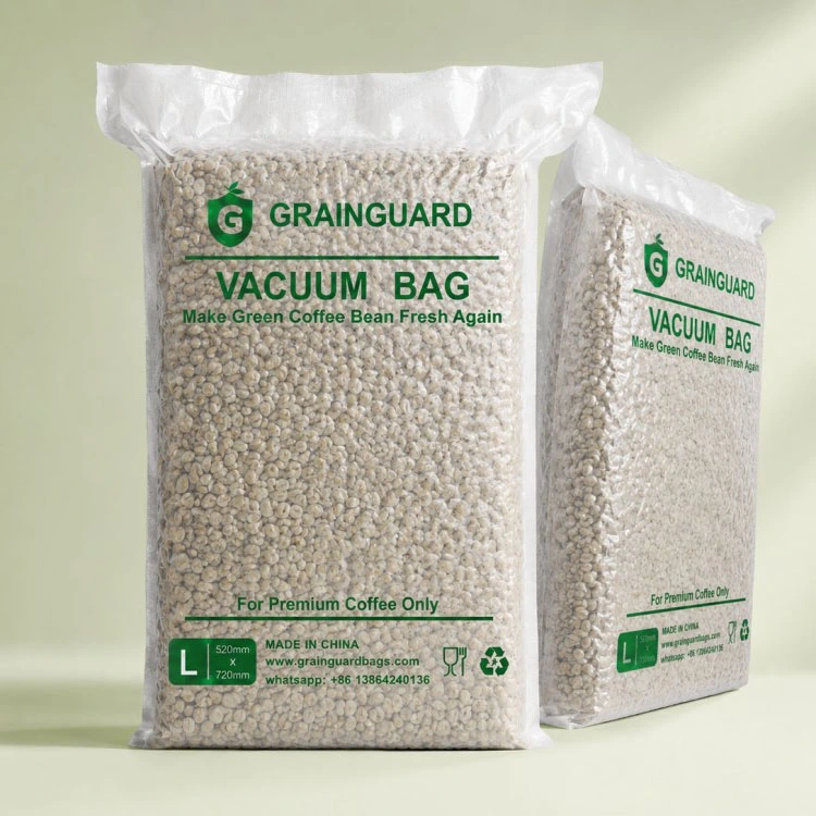 Bolsa Hermética Al Vacío Grano De Café Verde Bolsa Hermética Al Vacío Grano De Café Verde