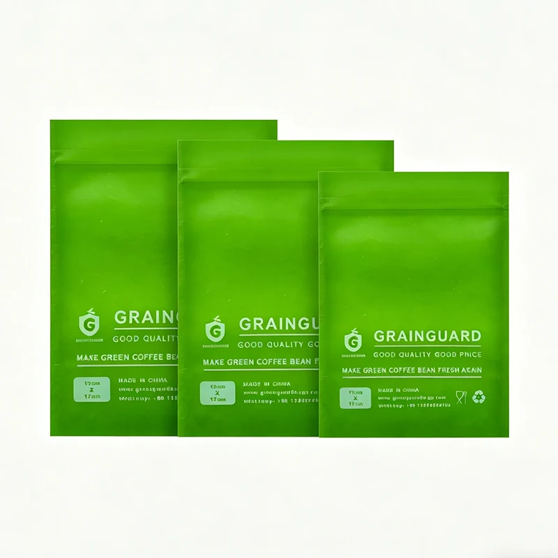Bolsa de muestra para grano de café verde