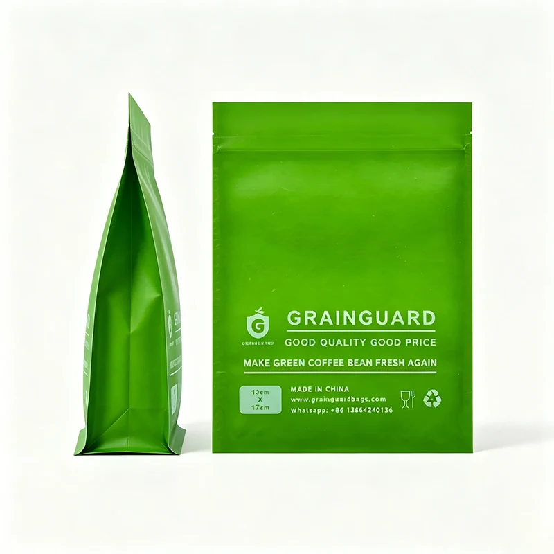 Bolsa de muestra para grano de café verde
